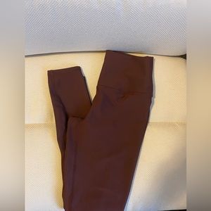 Brown 7/8 Leggings